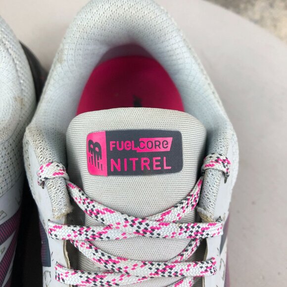 New Balance Women's Size 7B Grey Blue Nitrel V1 Trail Running Sneakers WTNTRRL1 - Picture 6 of 16